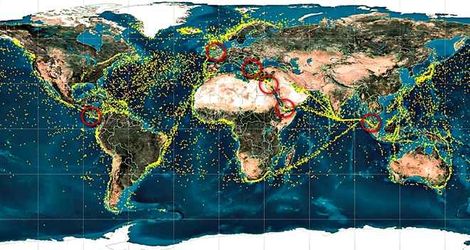 Carte De Globe Terrestre Tournant Ensemble Illustration - Getty Images